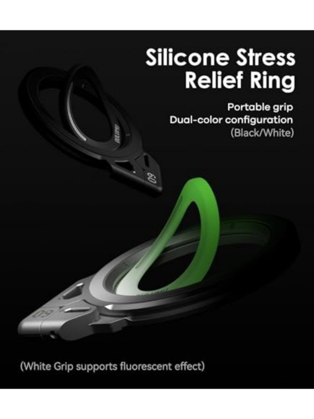 Magnetic Ring Grip Stand | Omnidirectional Rotation | MagSafe Compatible - Picture 6 of 6